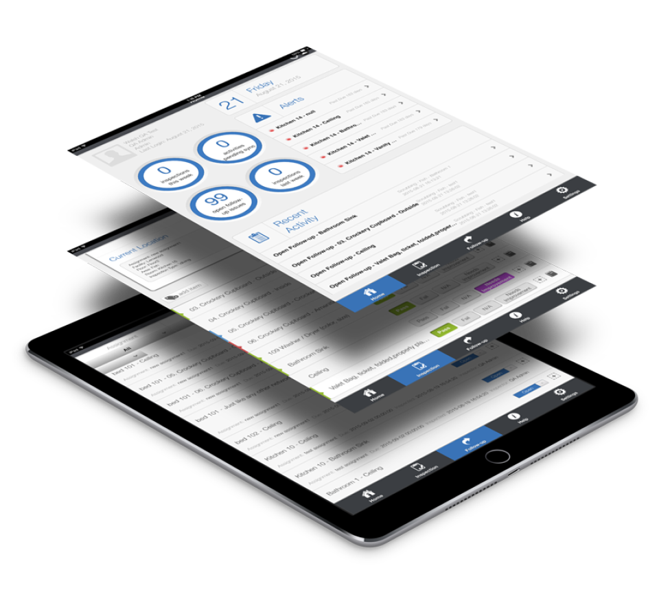 screenshot of Walsh QA Inspector